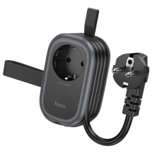 Мережевий фільтр HOCO NS7 Sharp 1 position(PD20W/1C2A) desktop socket 1м
