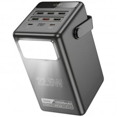 Зовнішній акумулятор (павербанк) Hoco DB03 Endure 100000mAh 22.5W Black