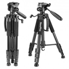 Штатив трипод NeePho NP-8850, професійний для телефону, фотоапарата, 54-175 см Black