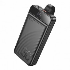 Зовнішній акумулятор (павербанк) Hoco J123B Element 30000mAh 22.5W Black