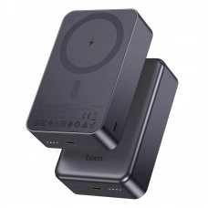 Павербанк із зарядкою MagSafe Qi 15W Hoco J160B 20000mAh 20W Type-C Gray