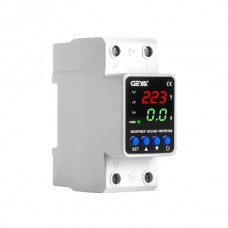 Реле контролю напруги та струму GEYA GPS6-VA5 2P 40A