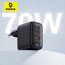 Зарядний пристрій мережевий 70W Baseus EnerFill FE22 2C+U (E01235)