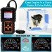 Автосканер OBD2 V600 діагностика системи двигуна, зчитувач кодів несправностей. Англіська, Російська