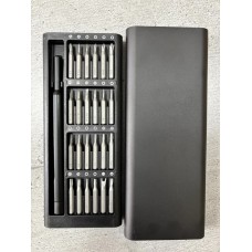 Викрутка з набором біт металевих 24 in 1 prescision screwdriver set. Магнітні викрутки