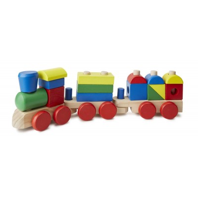 Іграшка-каталка/Кубики Melissa&Doug Поезд из кубиков (MD572)