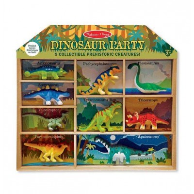 Ігровий набір Melissa&Doug Динозавры (MD12666)