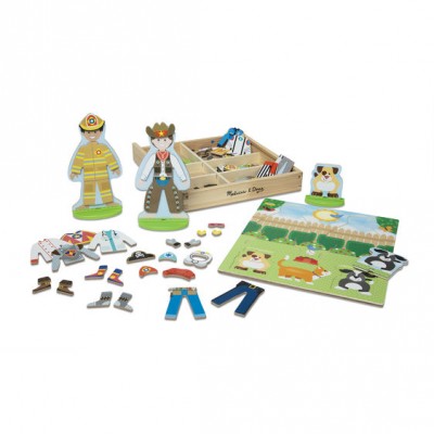 Дерев'яний набір з магнітними фігурками "Діяльність" Melissa&Doug (MD9309)