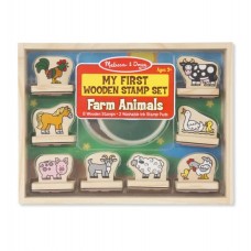 Melissa&Doug Мои первые штампы Животные фермы (MD12390)