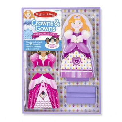 Магнітна вдягалка "Корони і сукні" Melissa&Doug (MD9312)