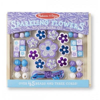 Набір намистинок "Ігристі квіти" Melissa&Doug (MD19494)