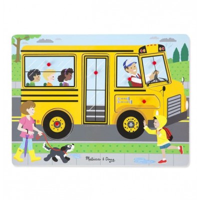 Звуковий пазл "Шкільний автобус" Melissa&Doug (MD739)