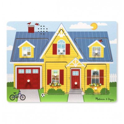 Звуковий пазл "Навколо будинку" Melissa&Doug (MD10734)