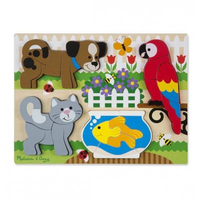 Формовий пазл "Домашні тварини" Melissa&Doug (MD11890)
