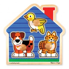 Формовий пазл для малюків "Домашні тварини" Melissa&Doug (MD2055)