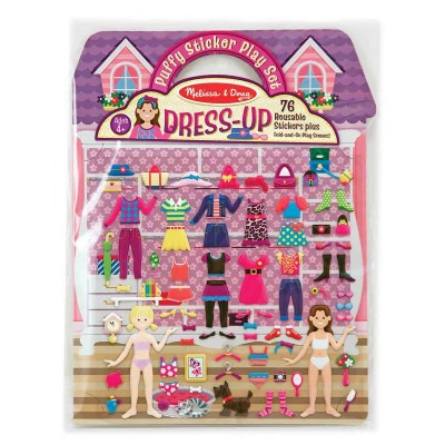 Об'ємні багаторазові наліпки "Мода" Melissa&Doug (MD2195)