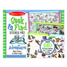 Знайди і наклей наліпку "Пригоди" Melissa&Doug (MD30151)
