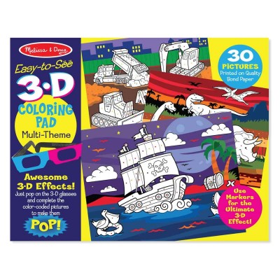 3D розмальовка по точках для хлопчиків Melissa&Doug (MD9964)