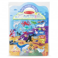 Об'ємні багаторазові наліпки "Океан" Melissa&Doug (MD30520)