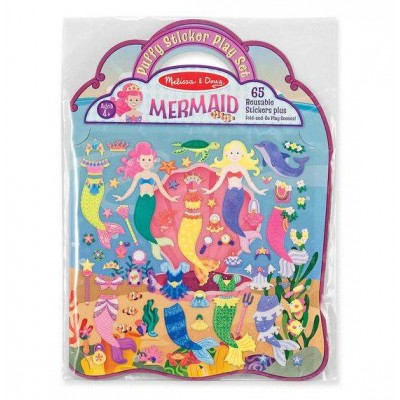 Об'ємні багаторазові наліпки "Русалки" Melissa&Doug (MD19413)