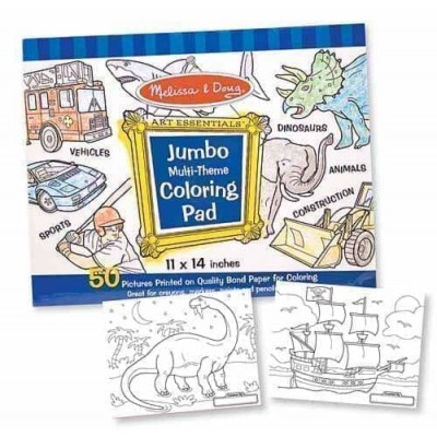 Альбом розмальовок для хлопчиків  Melissa&Doug (MD4226)