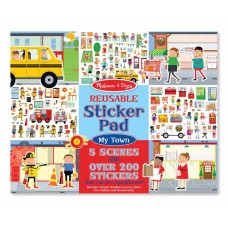 Набір багаторазових наліпок "Моє місто" Melissa&Doug (MD19114)