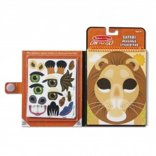 Блокнот з багаторазовими наліпками "Сафарі" Melissa&Doug (MD30510)