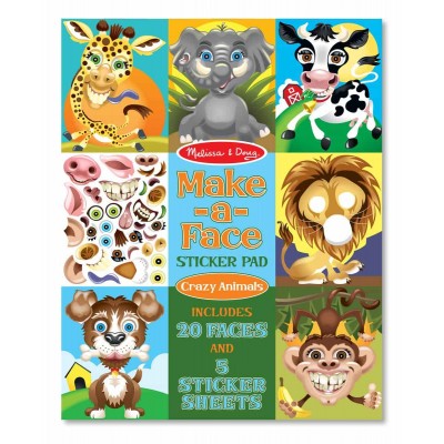 Набір наліпок "Забавні тварини" Melissa&Doug (MD18605)