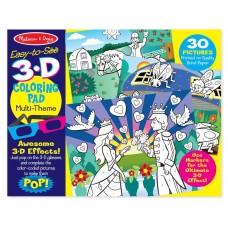 3D розмальовка по точках для дівчаток Melissa&Doug (MD9963)