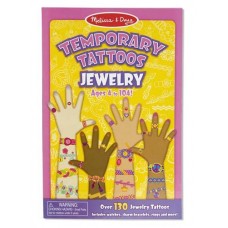 Мої перші тимчасові татуювання - Ювелірні вироби, 130 штук Melissa&Doug (MD2194)